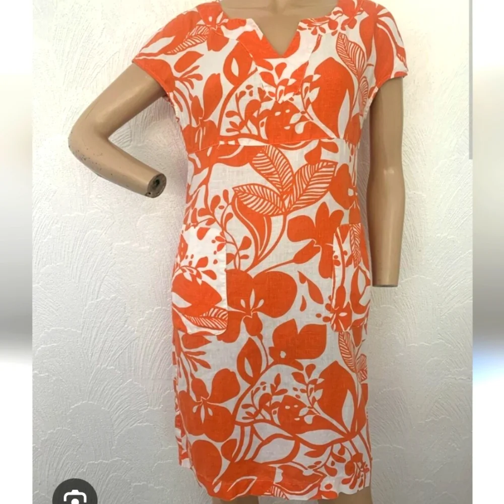 Boden Linen Dress - Picture 2 of 7